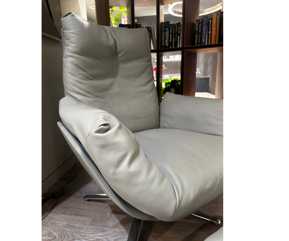 Cor, Cordia Lounge Chair With Footstool