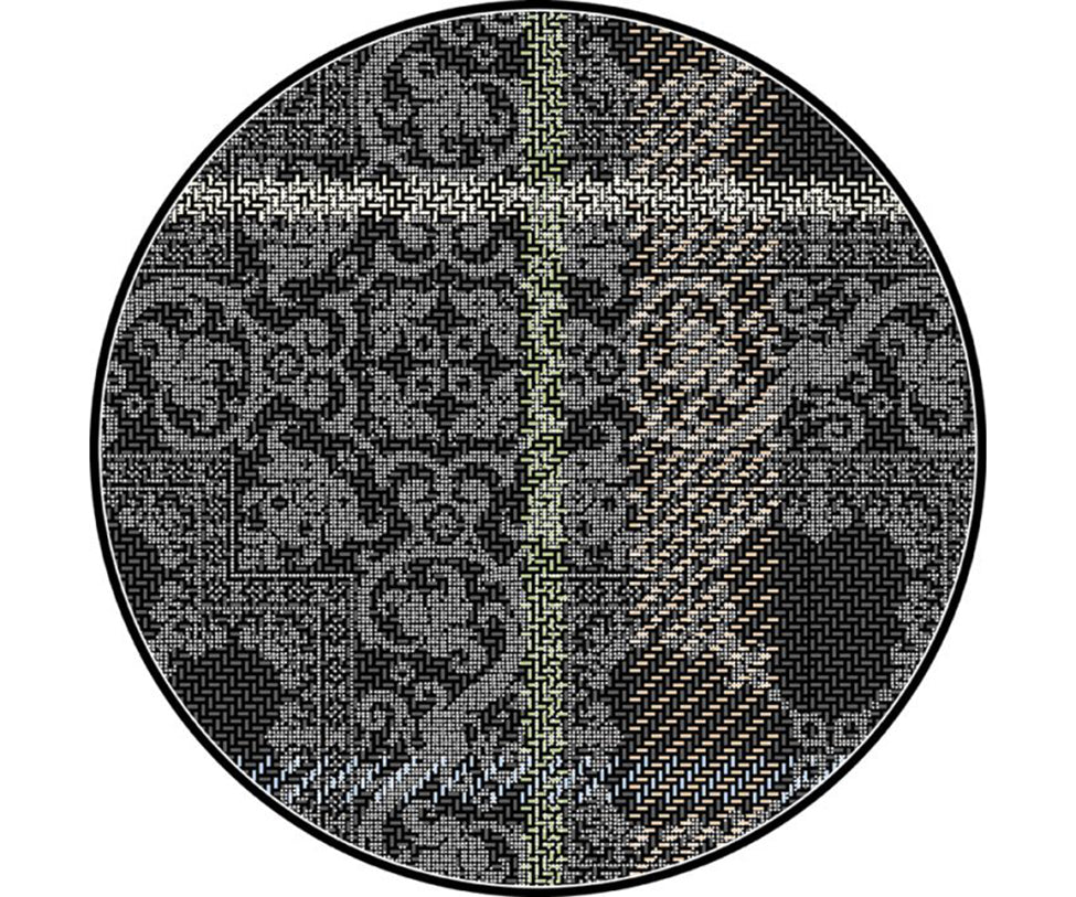 Moooi, Fata Morgana TJ1 Round Rug