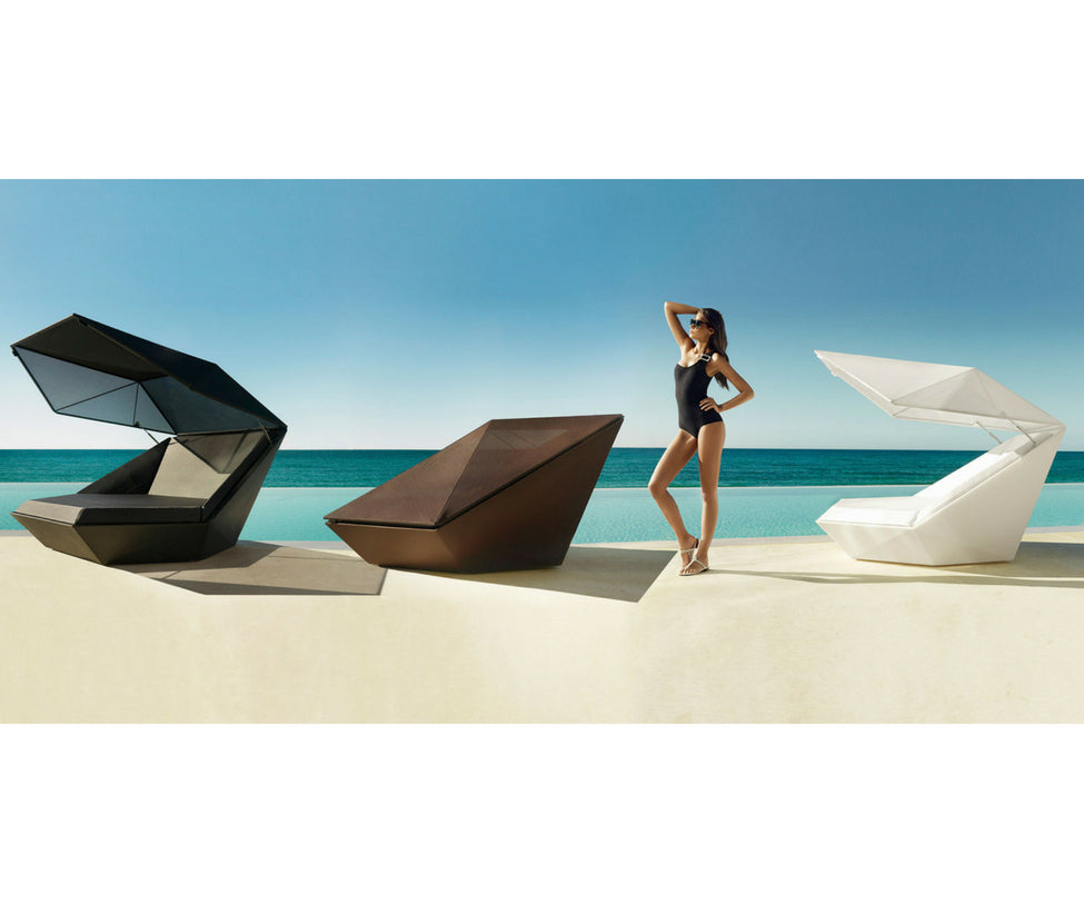 Vondom, Faz Daybed With Parasol