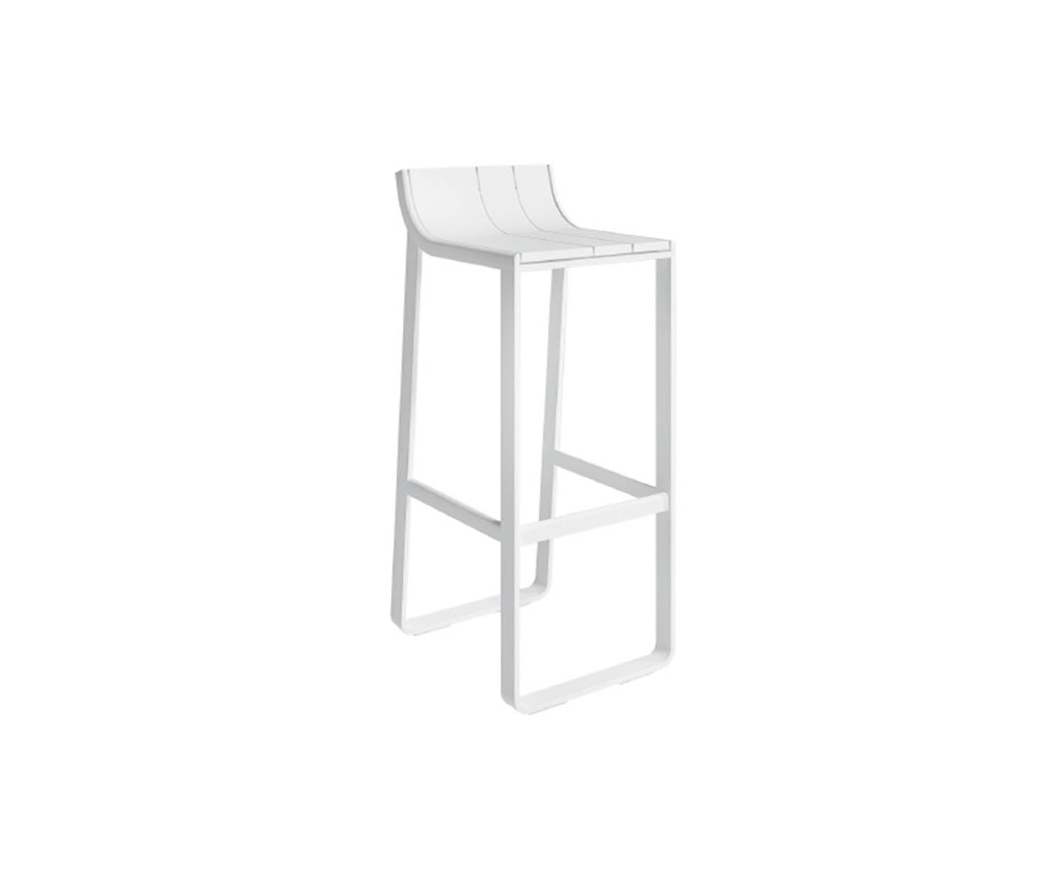 Gandia Blasco, Flat Stool with Backrest