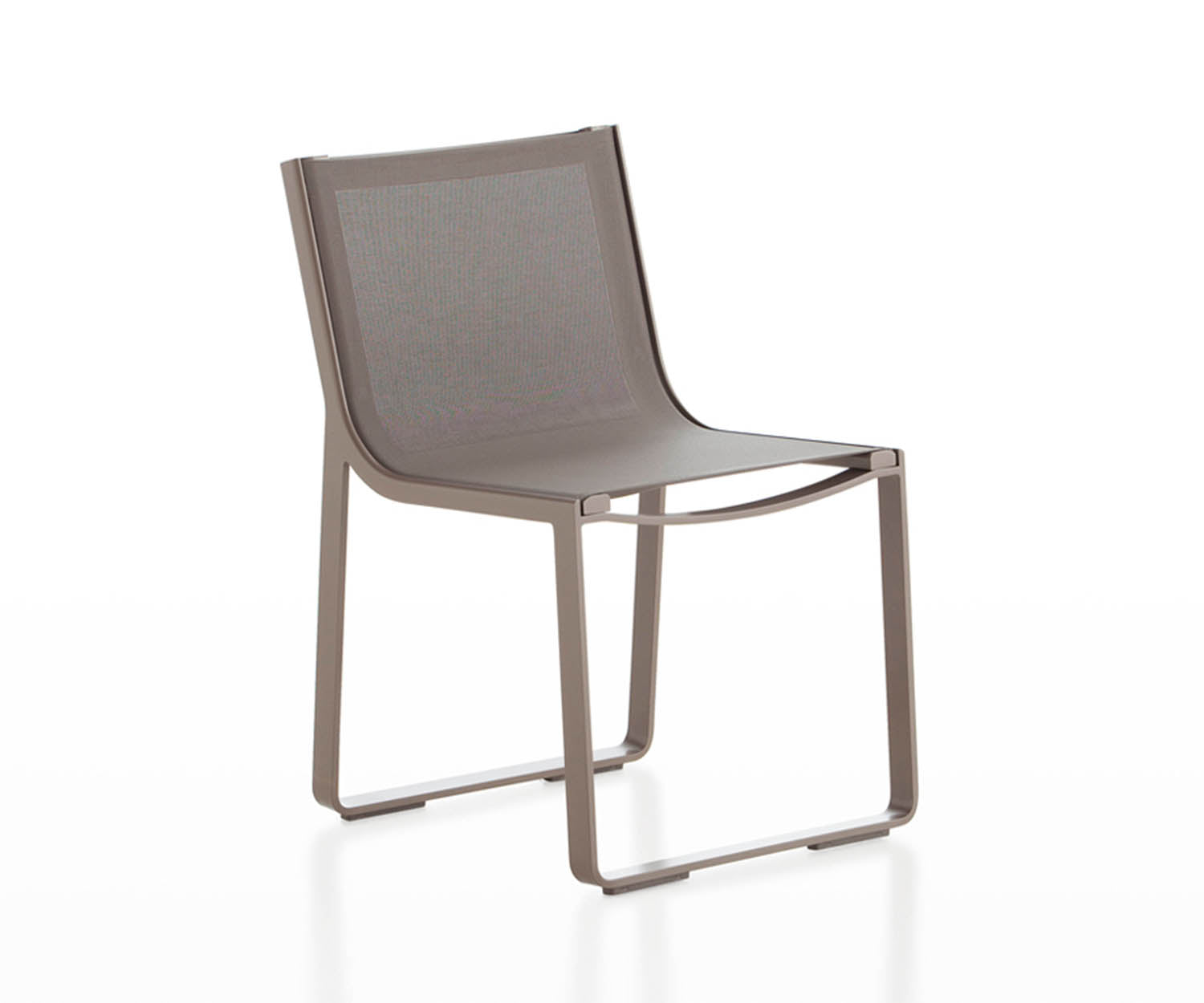 Gandia Blasco, Flat Textil Dining Chair without Arms