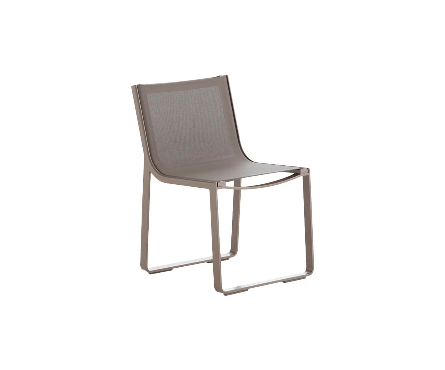 Gandia Blasco, Flat Textil Dining Chair without Arms