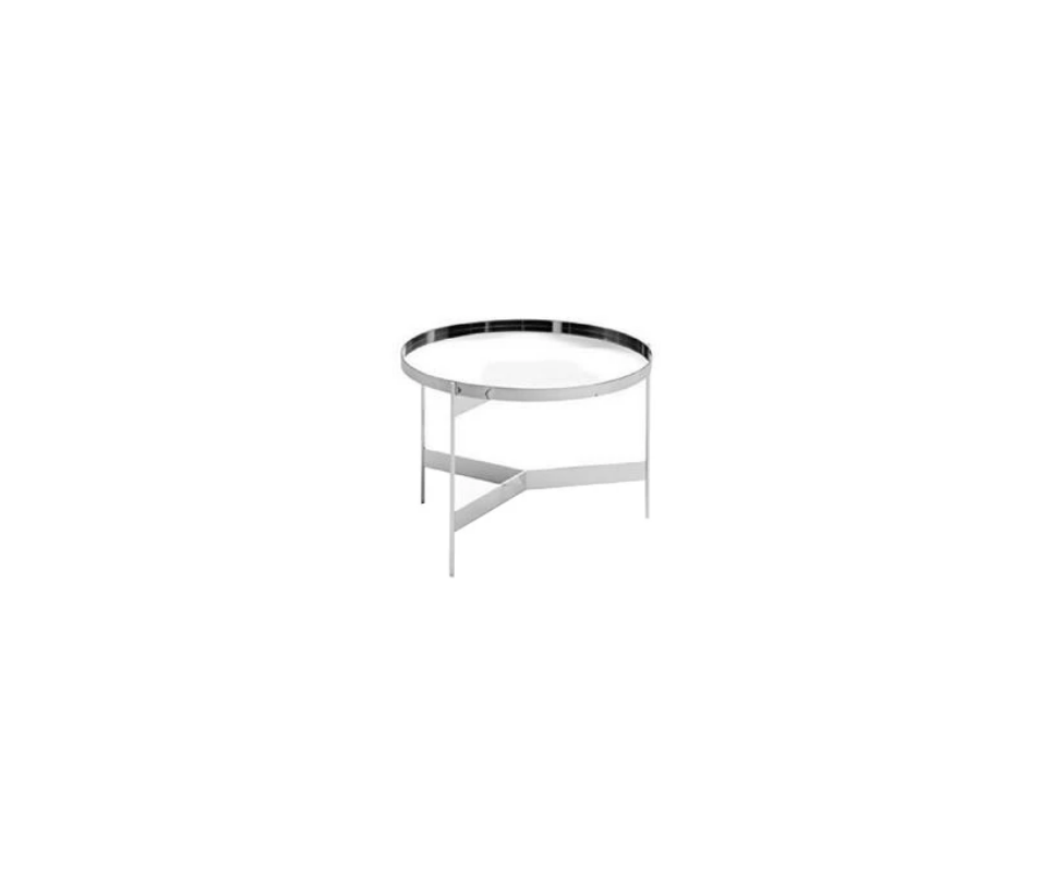 Pianca, Floor Sample Abaco Round Chrome Coffee Table