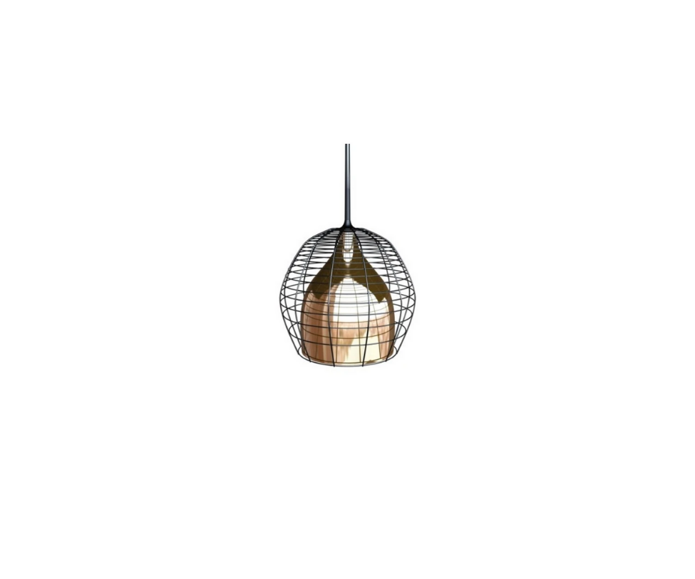 Foscarini, Floor Sample Cage Diesel Suspension Lamp