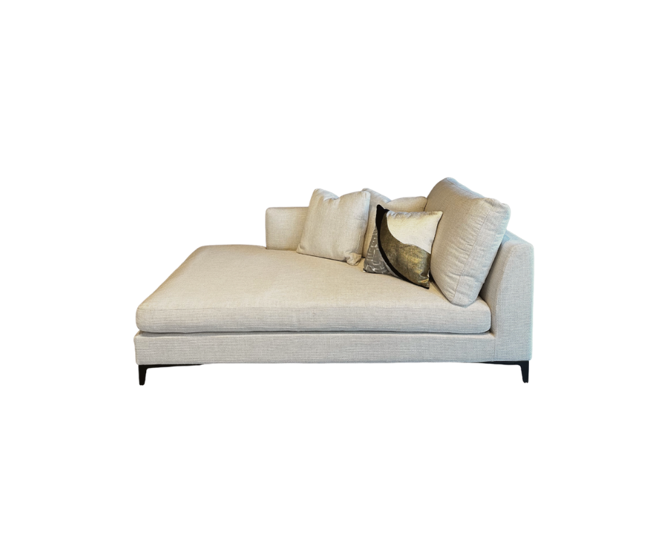 Camerich, Floor Sample Crescent Chaise Lounge