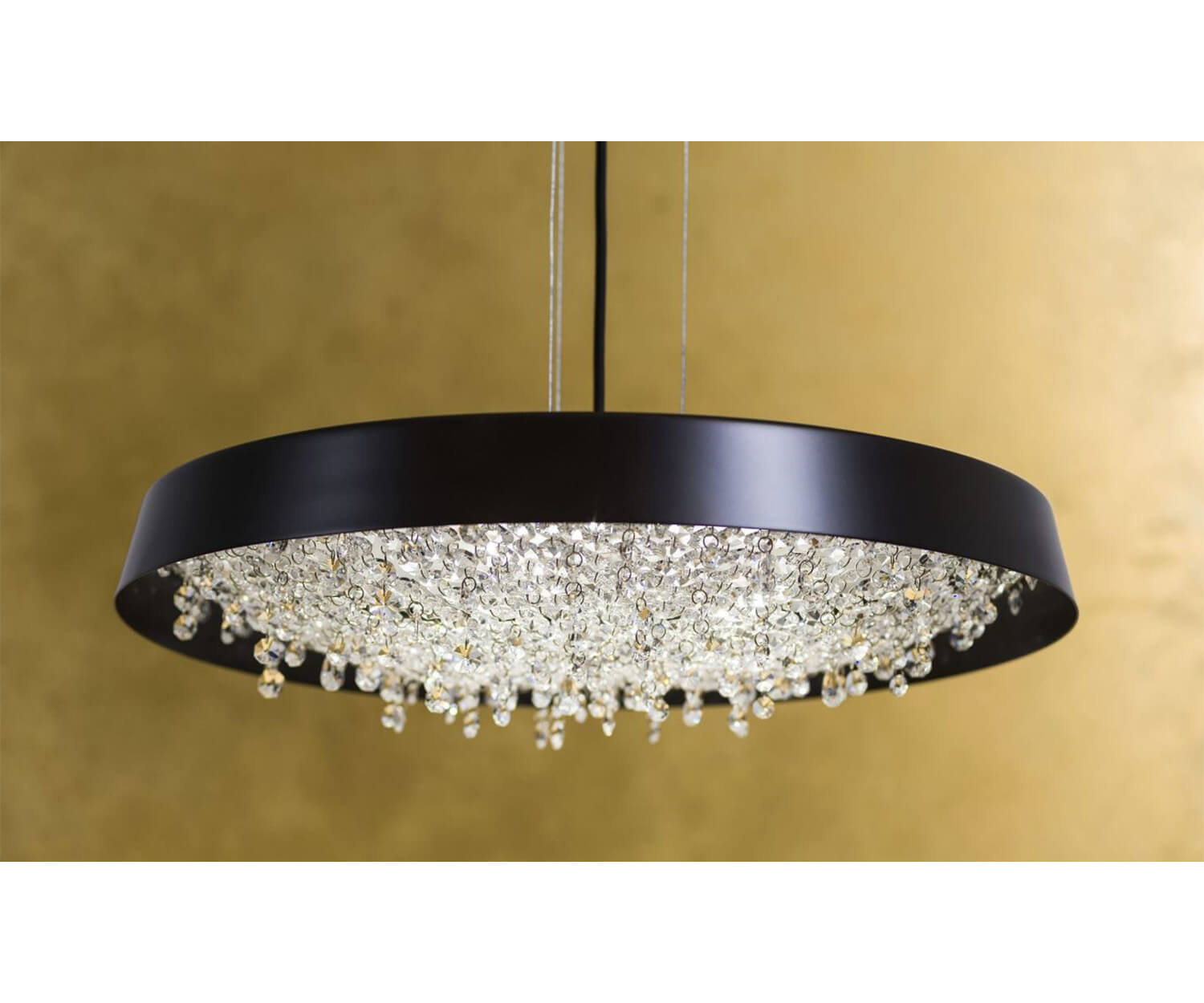 Manooi, Floor Sample Tondo Crystal Chandelier