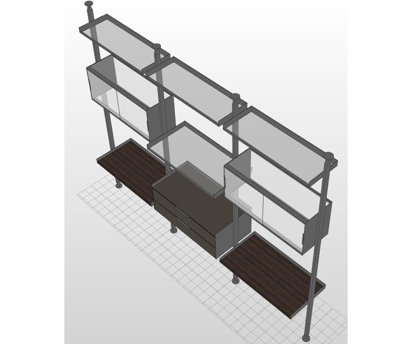 Rimadesio, Floor Sample Zenit Freestanding System