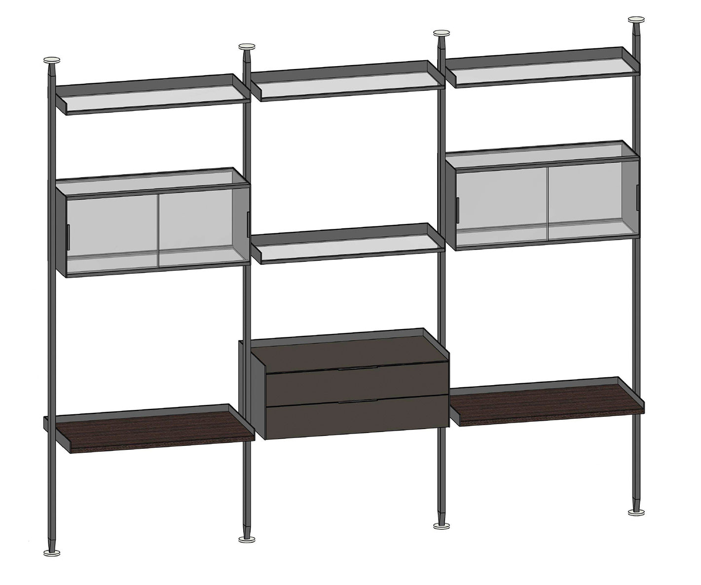 Rimadesio, Floor Sample Zenit Freestanding System