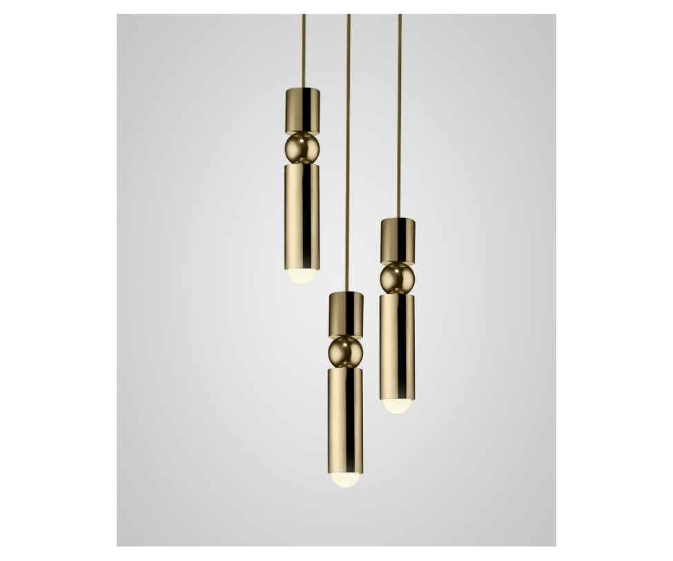 Lee Broom, Fulcrum Chandelier 3 Piece