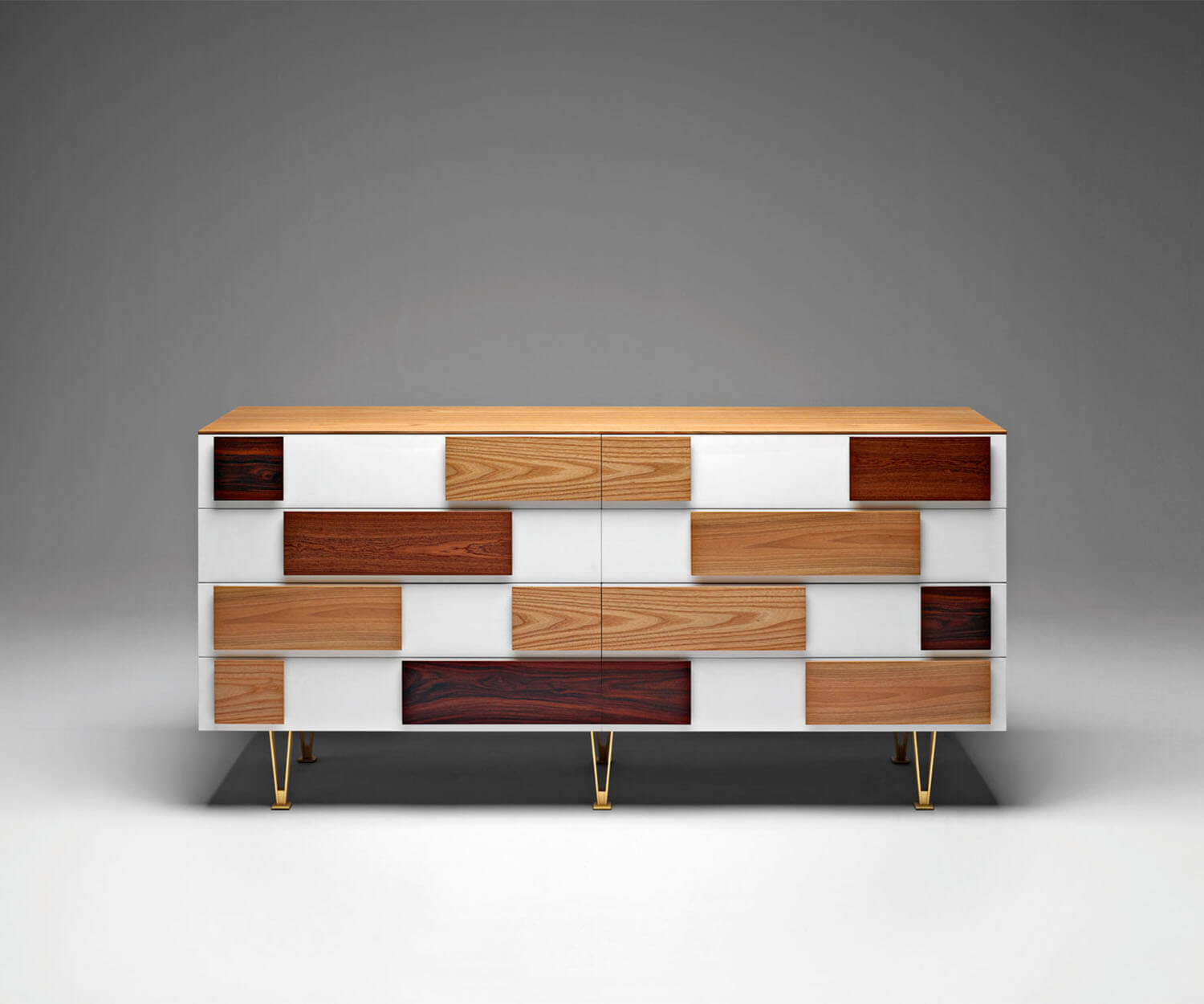 Molteni&C, Gio Ponti D.655.1 - D.655.2 Chests of Drawers