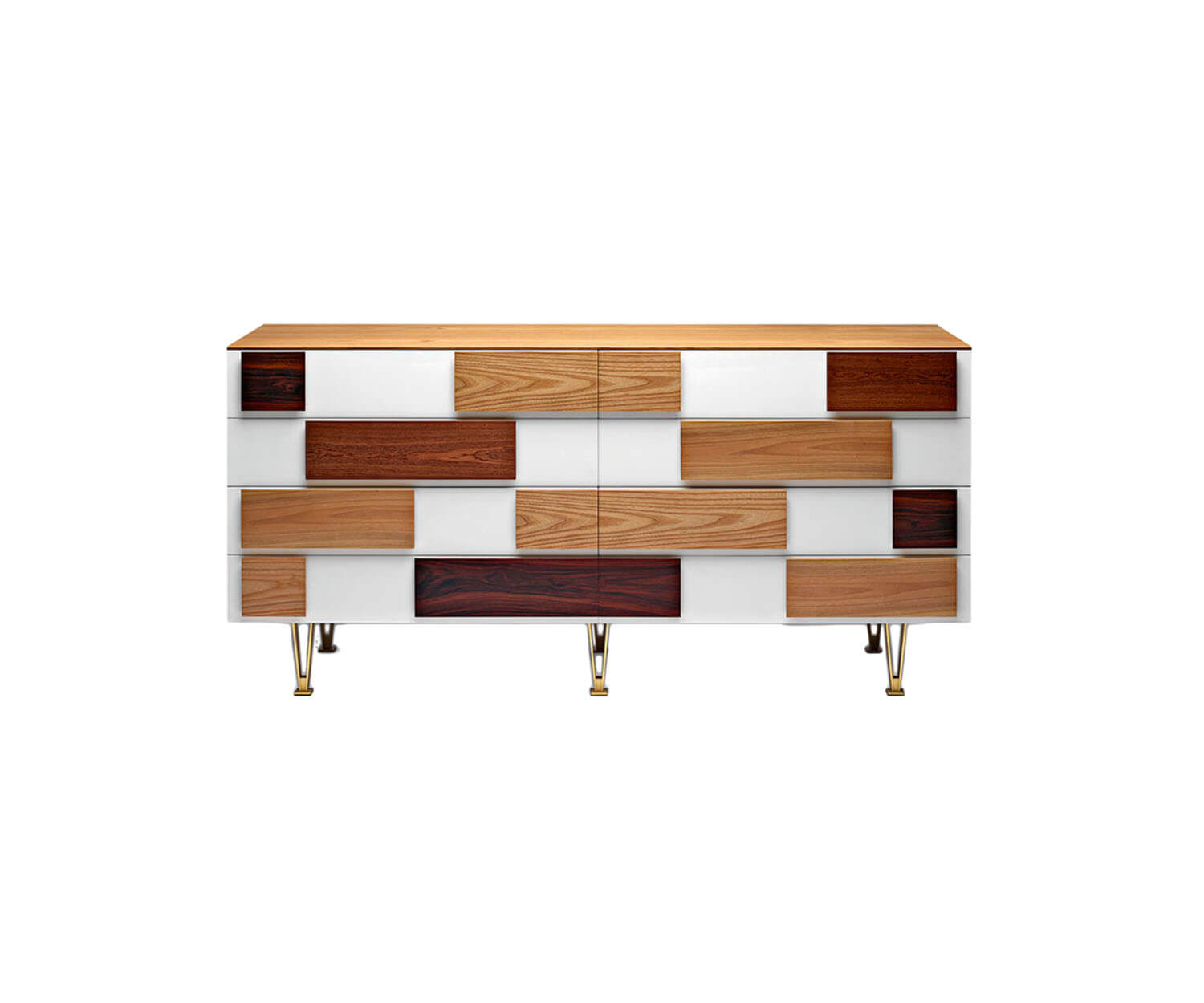 Molteni&C, Gio Ponti D.655.1 - D.655.2 Chests of Drawers