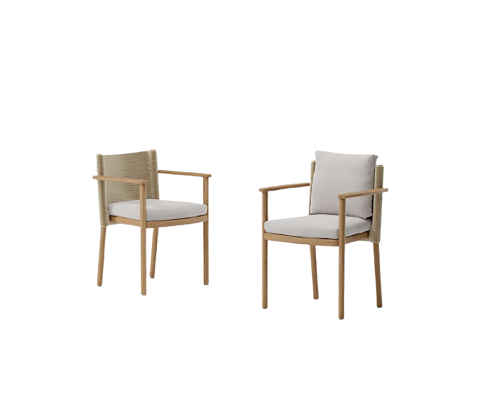 Kettal, Giro Stackable Dining Armchair