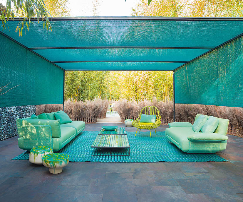 Paola Lenti, Giunco Outdoor Lounge Chair