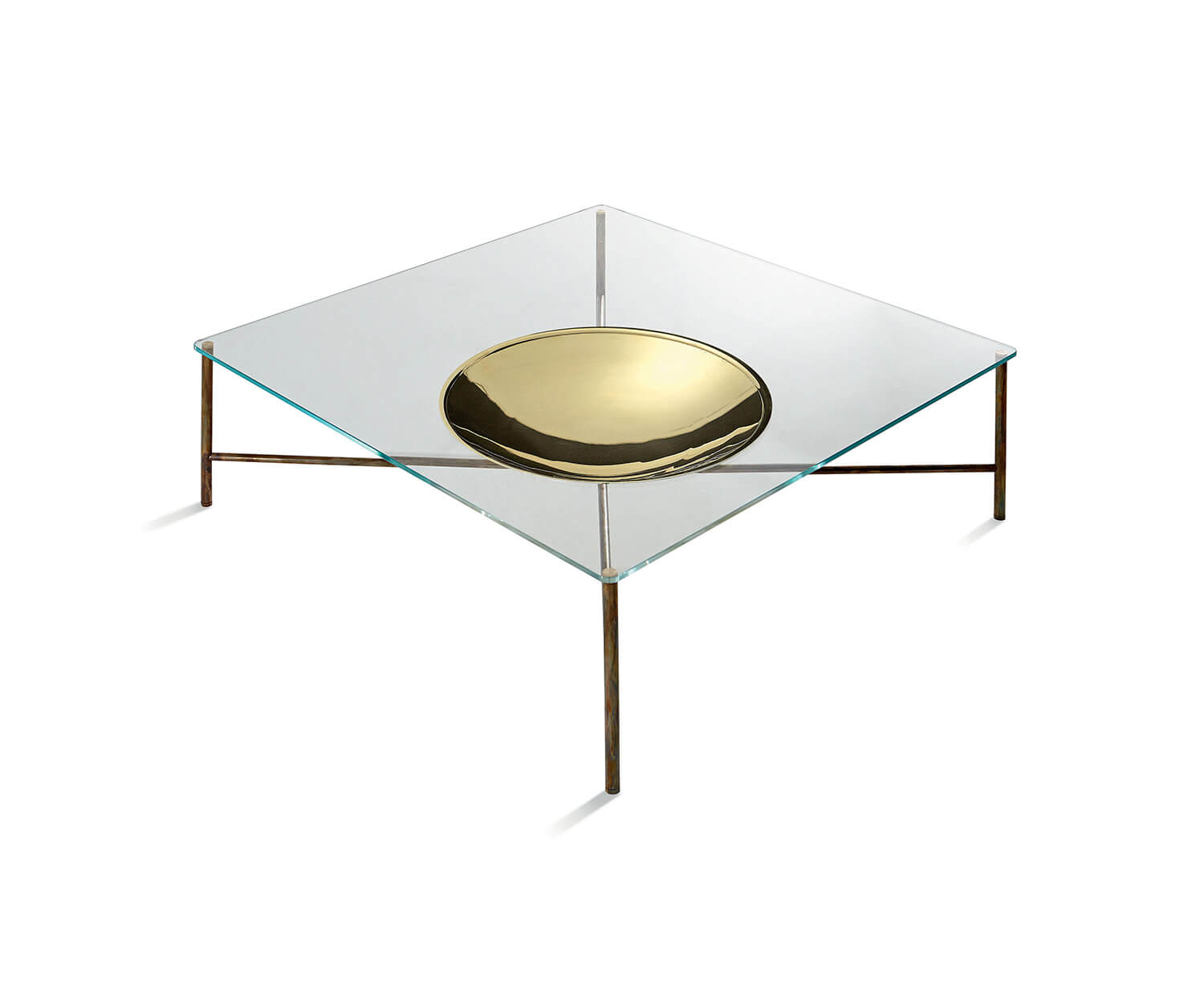 Gallotti&Radice, Golden Moon Coffee Table