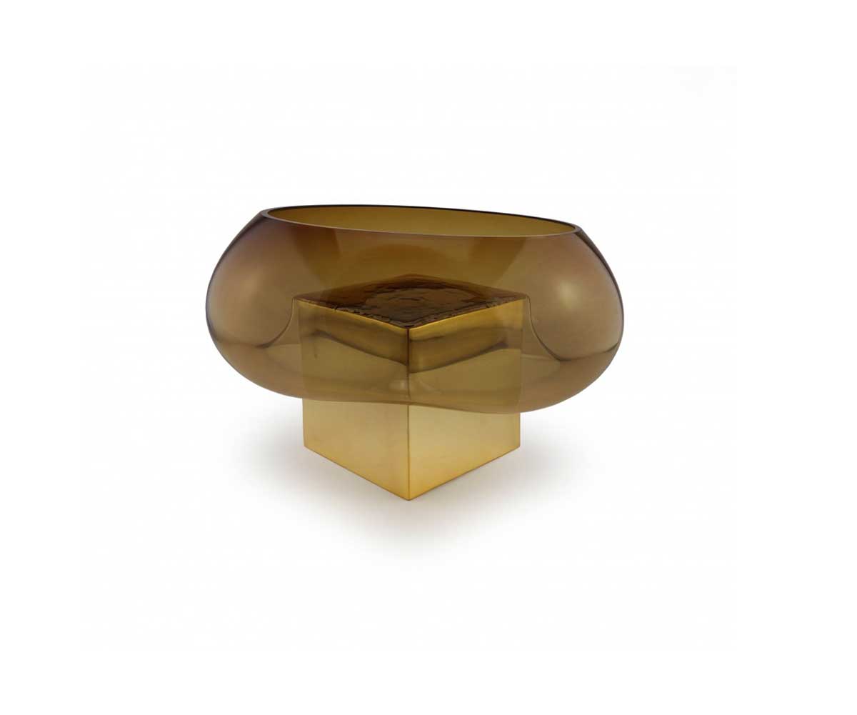 Vanessa Mitrani, Gravity Cube Bowl Sculpture