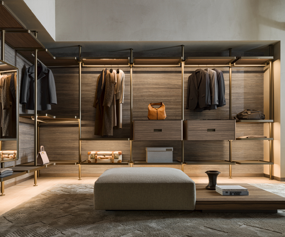 Molteni&C, Hector Night Walk-In Closet