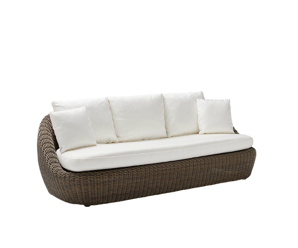 Point 1920, Heritage Curved 3 Seater Sofa