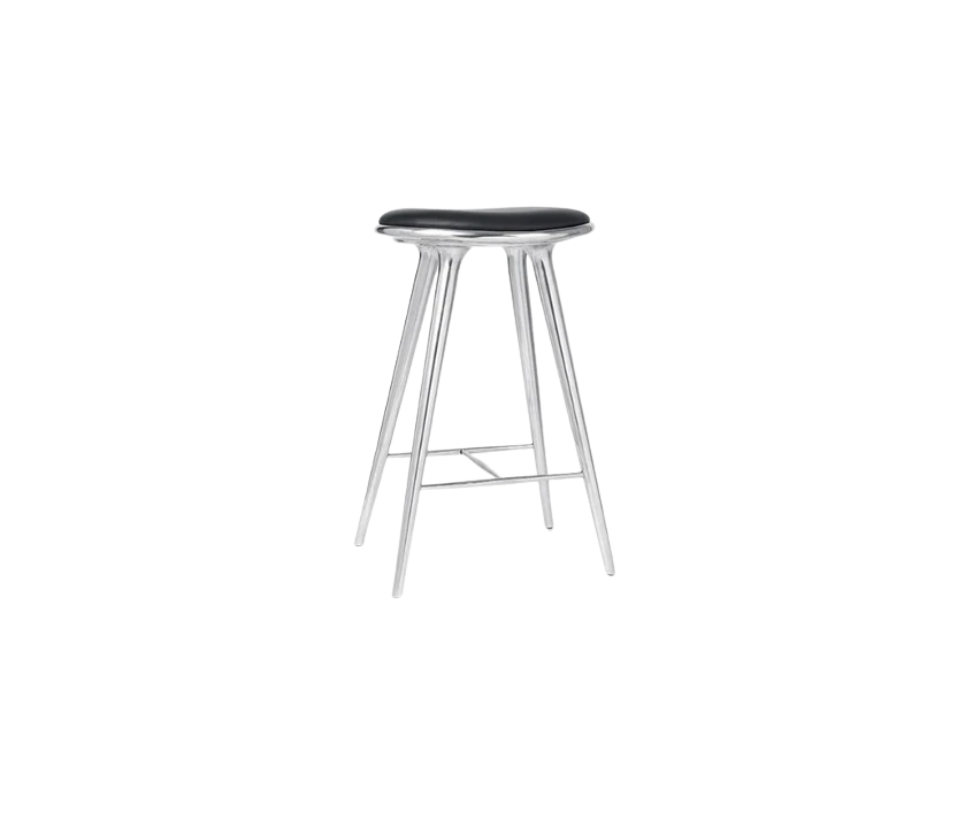 Mater, High Stool Recycled Aluminium