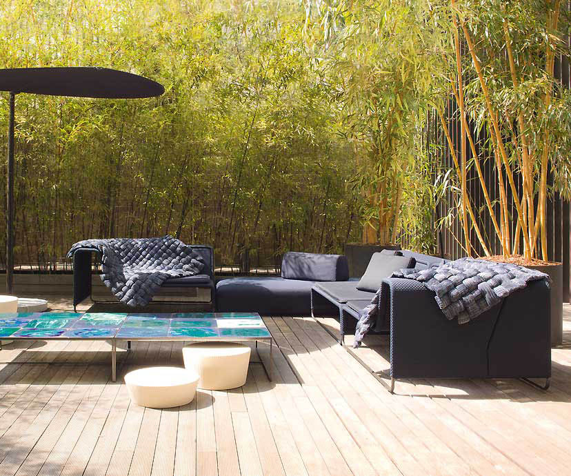 Paola Lenti, Island Outdoor Sofa