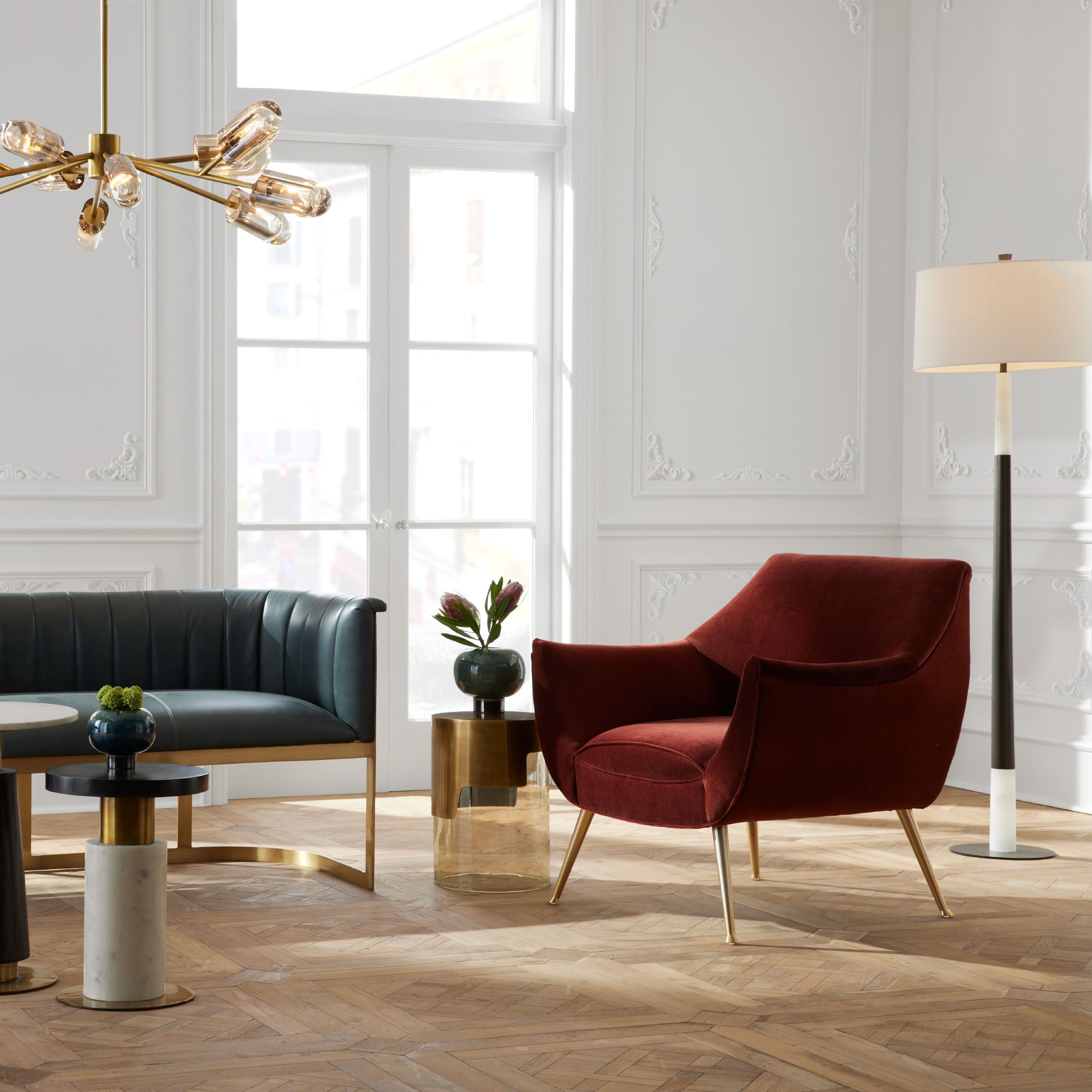 Arteriors, Joseph Floor Lamp