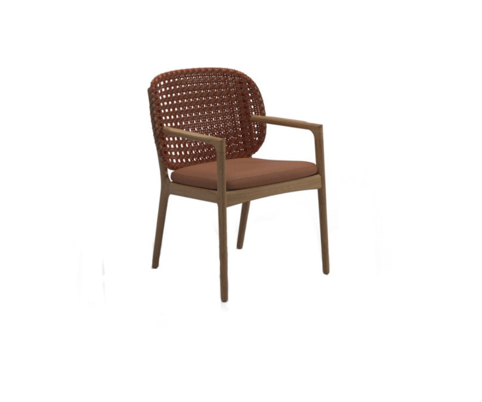 Gloster, Kay Dining Chair with Arms