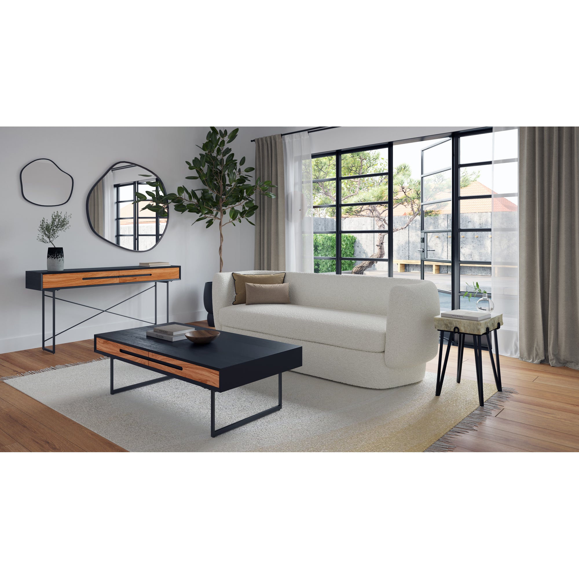 Moe's, Koba Sofa Maya White