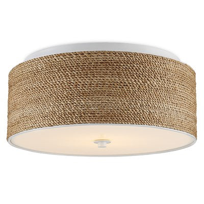 Currey & Company, Koulton Rope Flush Mount