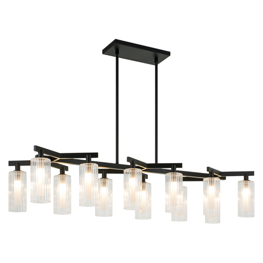 Matteo, Kristof 12 Light Linear Chandelier