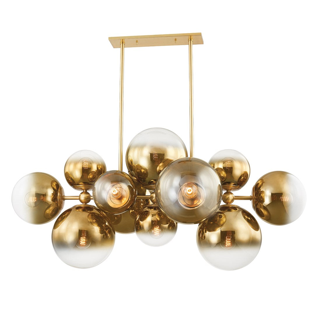 Corbett Lighting, Kyoto Linear Chandelier