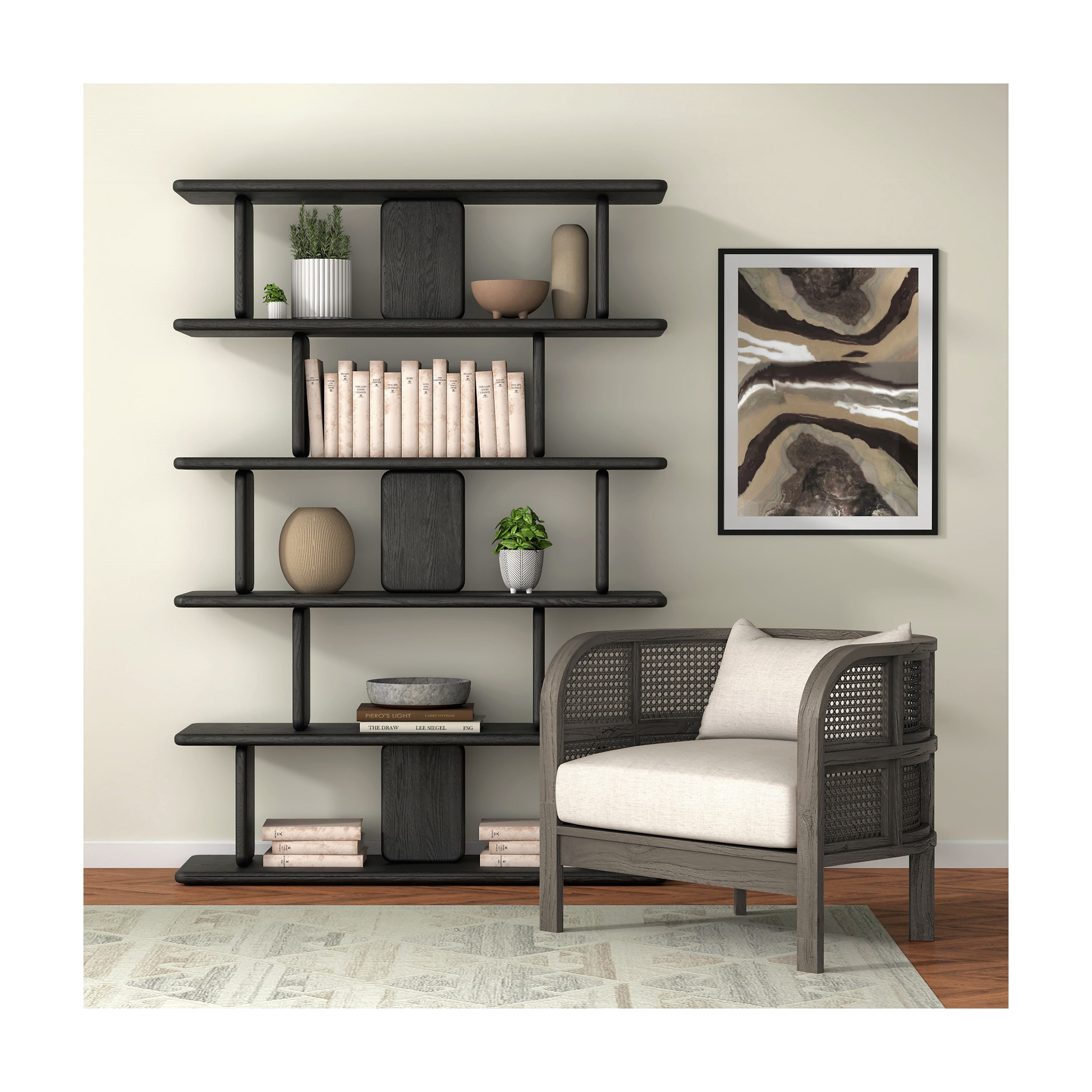 Union Home, Laurel Shelving