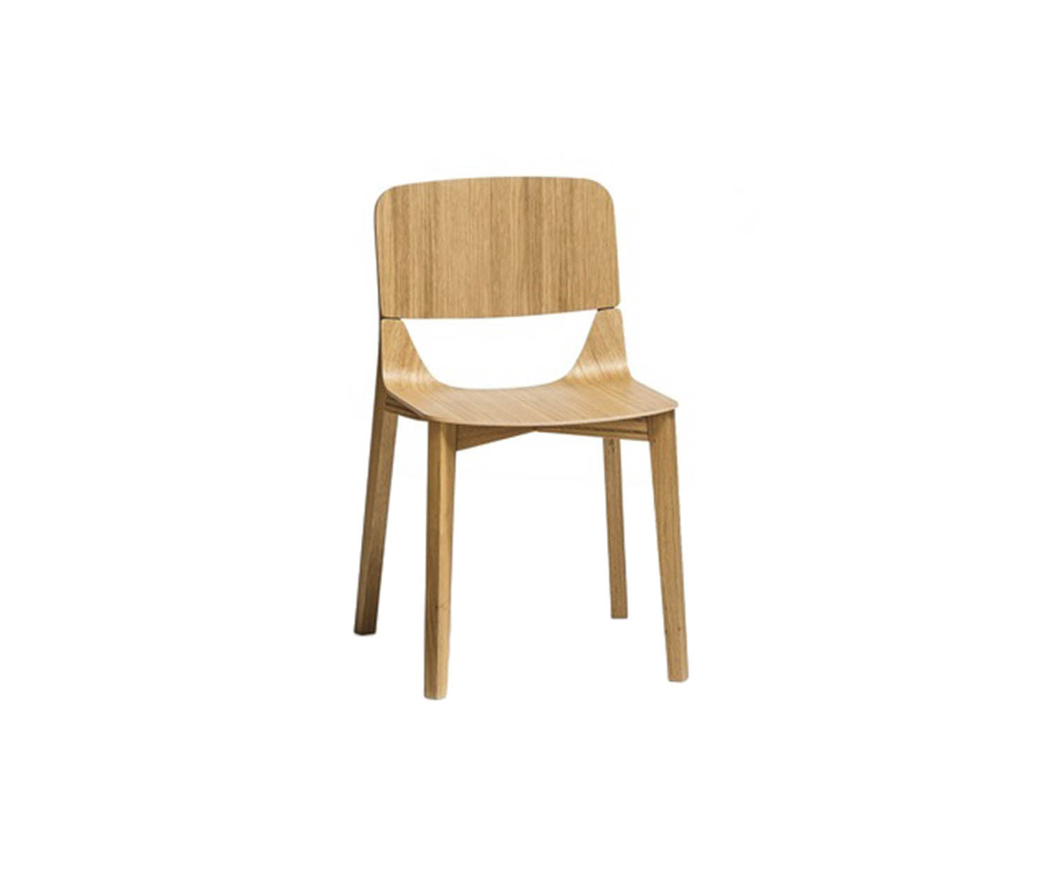 Ton, Leaf Upholstered Dining Chair