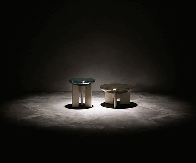 Paolo Castelli, Lens Coffee Tables