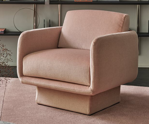 Gallotti&Radice, Lilas Swivel Armchair