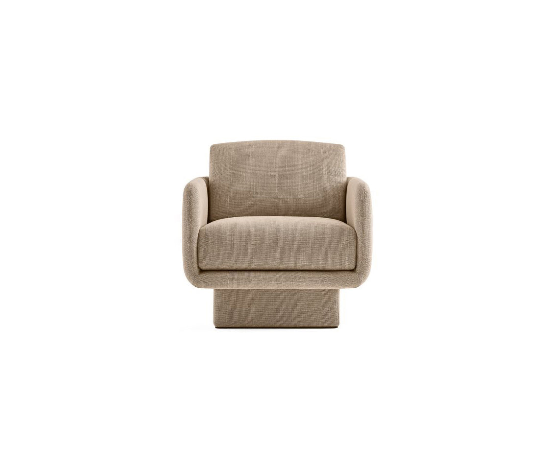 Gallotti&Radice, Lilas Swivel Armchair