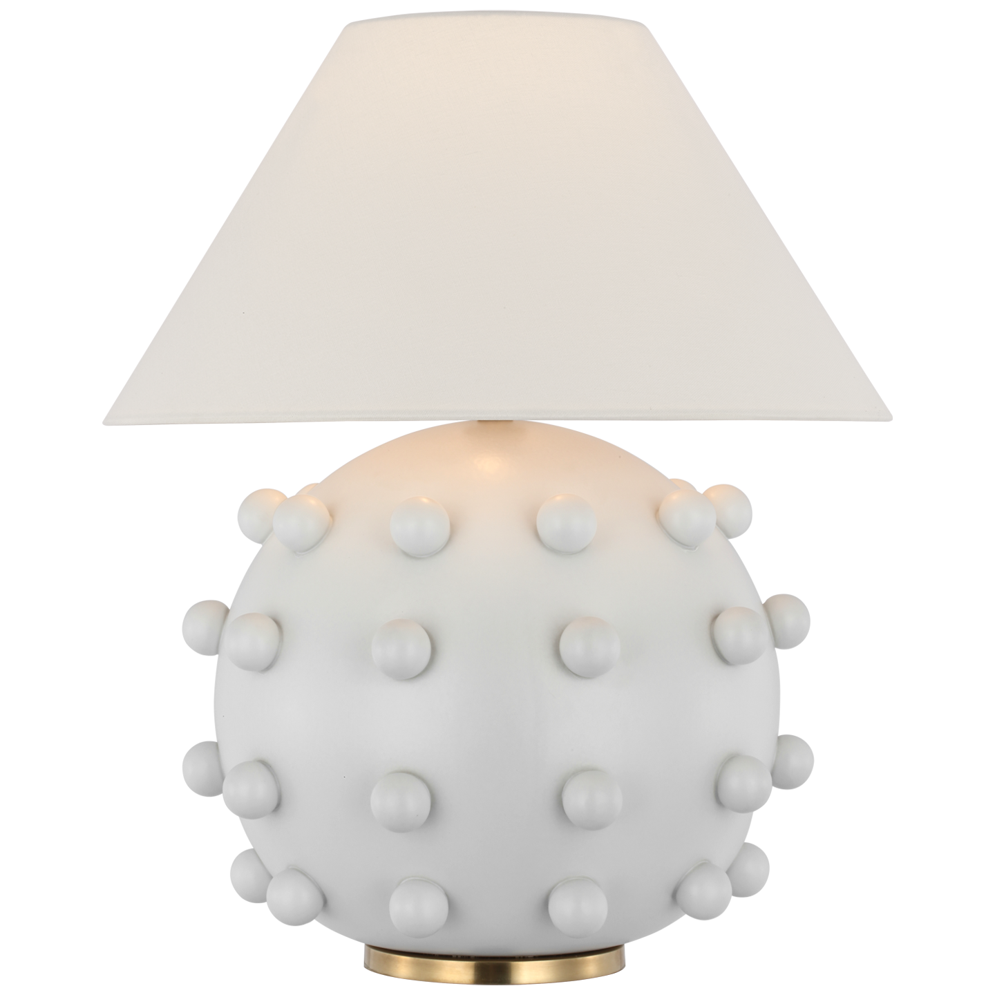 Visual Comfort, Linden Medium Orb Table Lamp