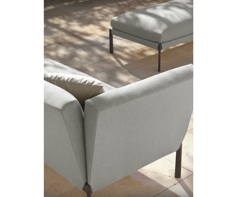 Expormim, Livit Outdoor Sofa With High Armrest