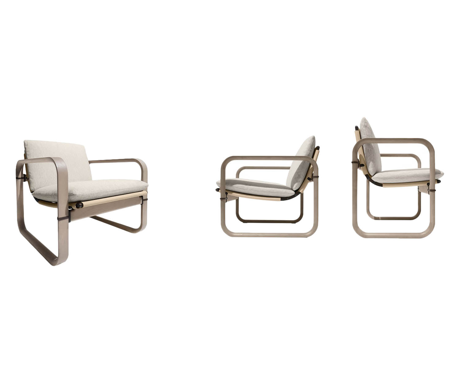 Giorgetti, Loop Outdoor Armchair