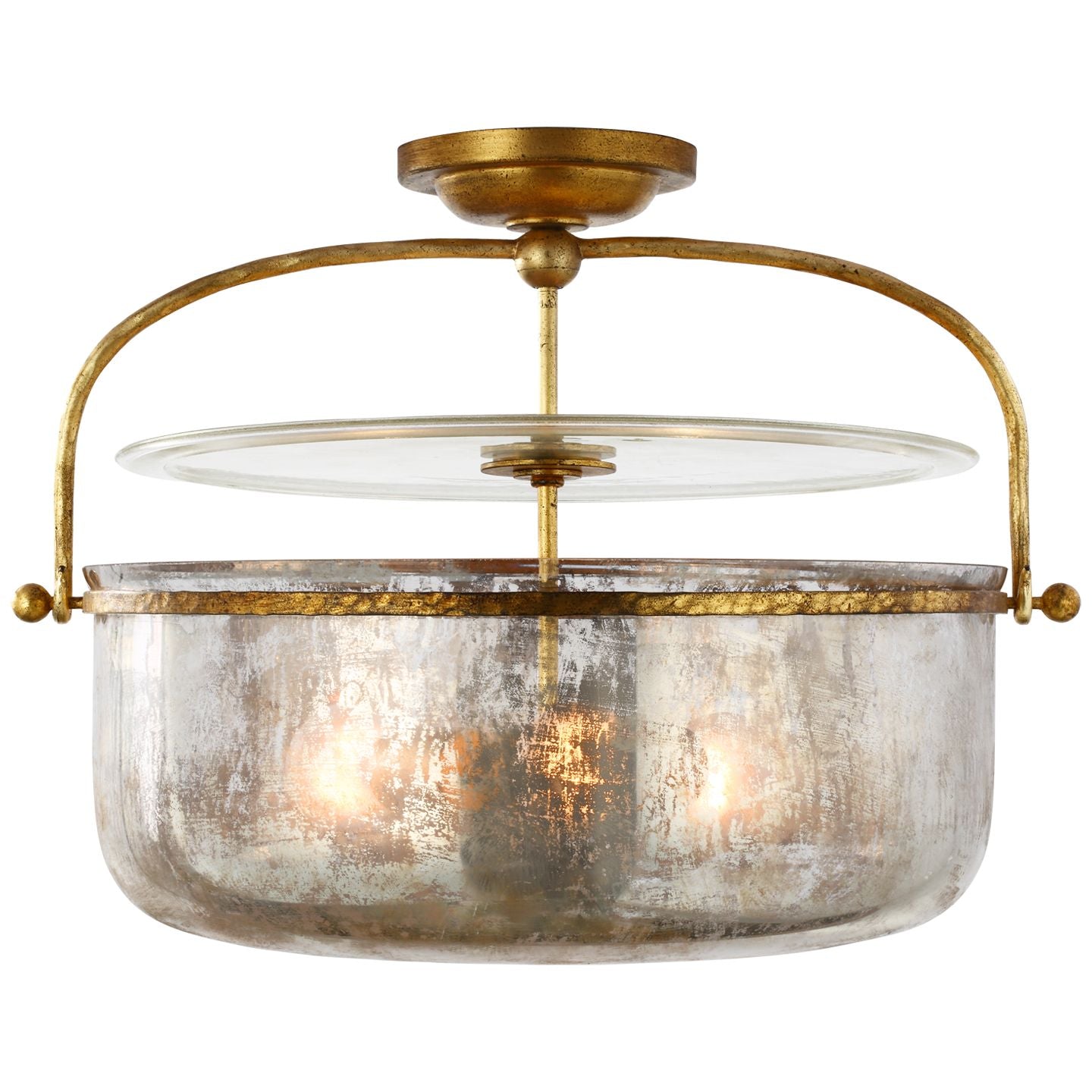 Visual Comfort, Lorford Semi-Flush Lantern