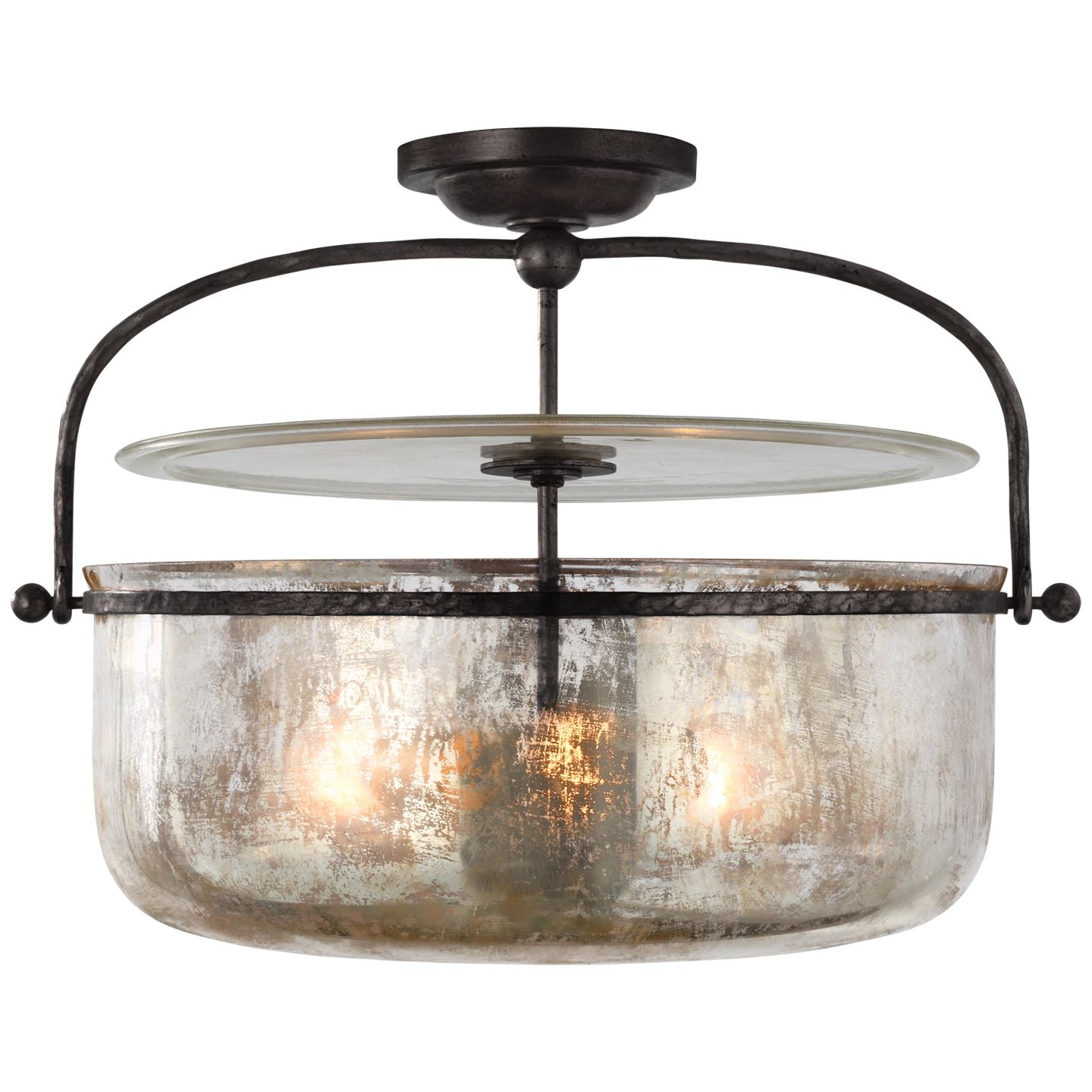 Visual Comfort, Lorford Semi-Flush Lantern