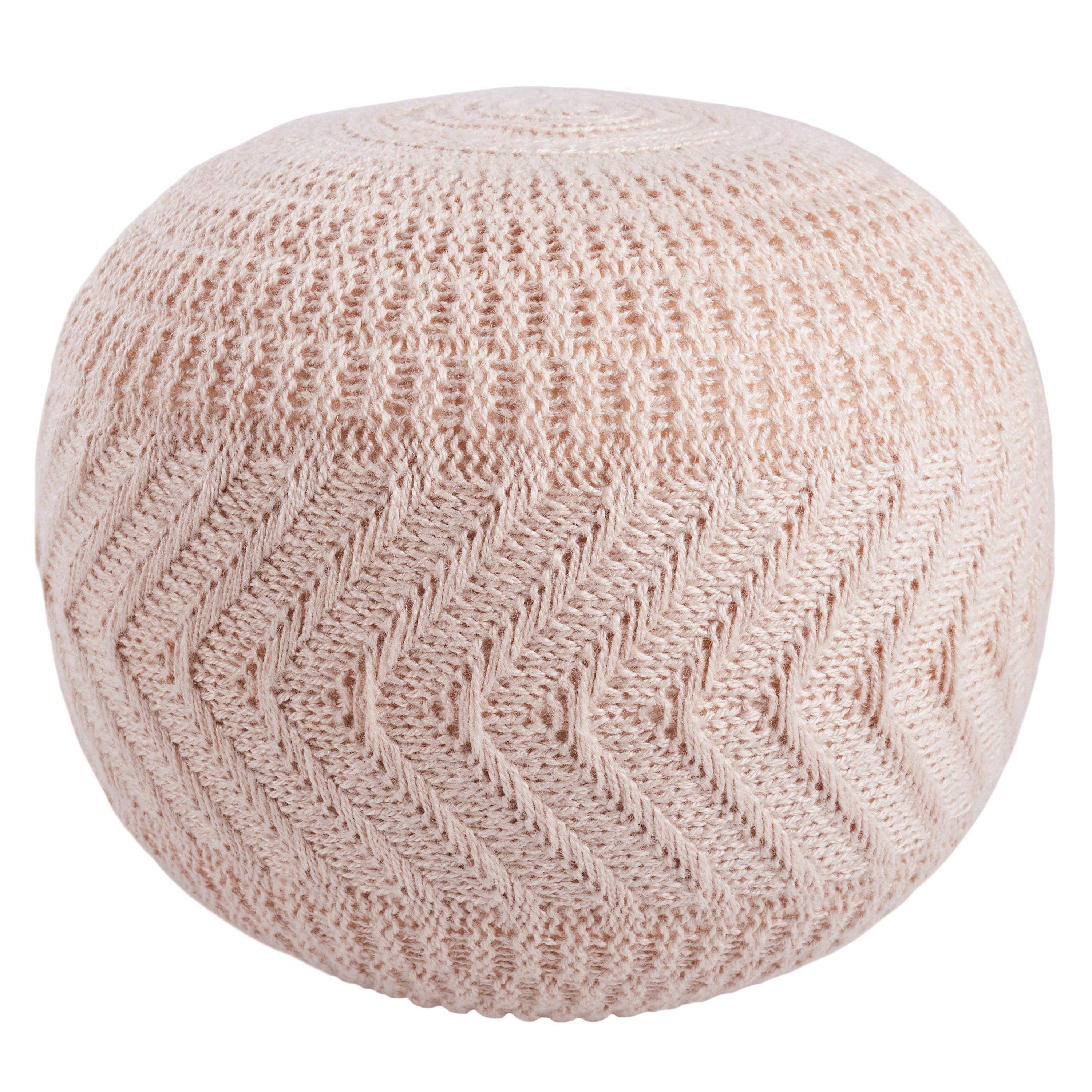 Jaipur Living, Lucille Round Pouf