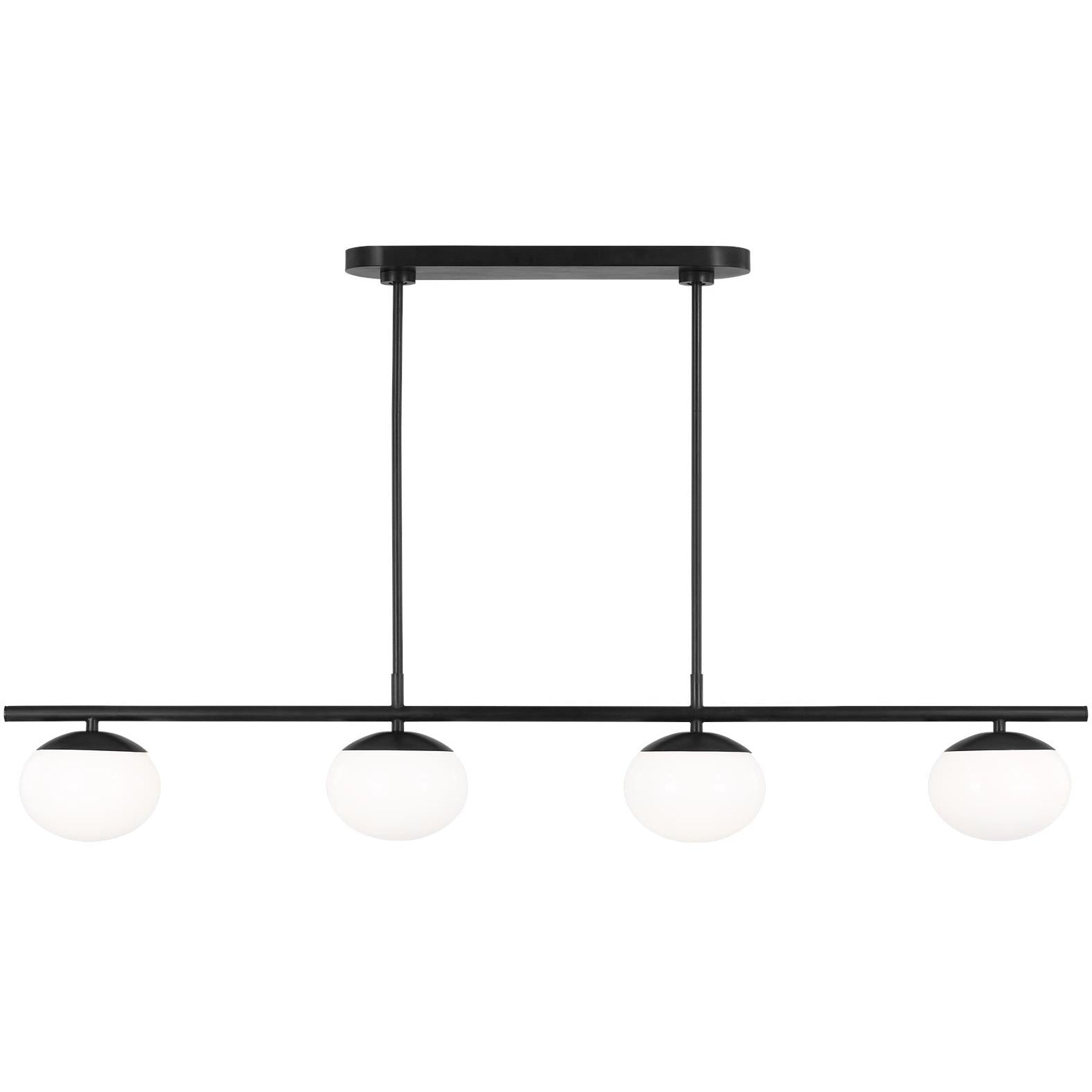 Generation Lighting, Lune Medium Linear Chandelier