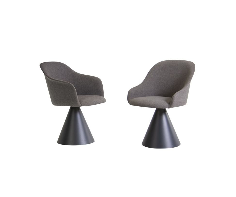 Potocco, Lyz Fully Padded Seat W/Cone Base