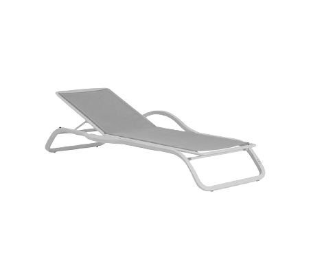 Ego Paris, Marumi Sunlounger with Arm and Tray