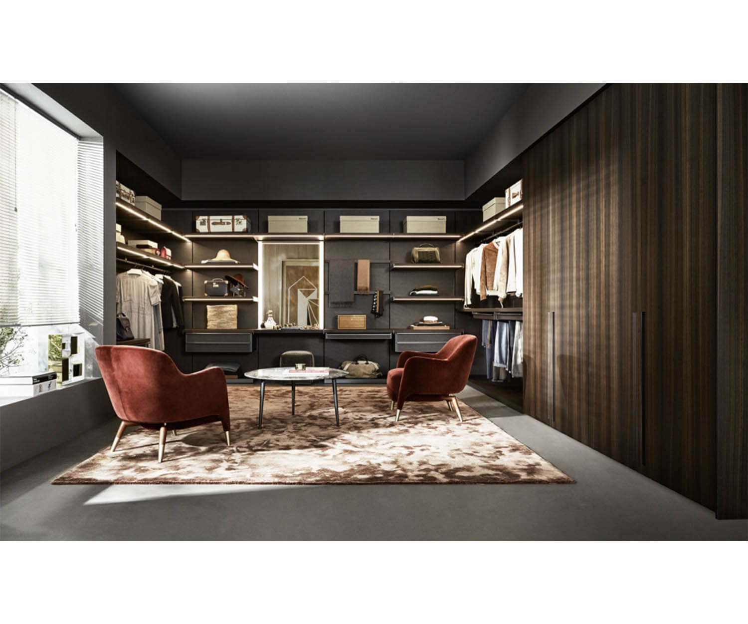 Molteni&C, Master Dressing Walk-in Closet