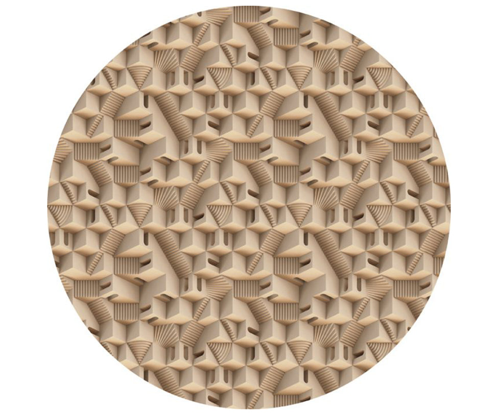 Moooi, Maze Puglia Round Rug