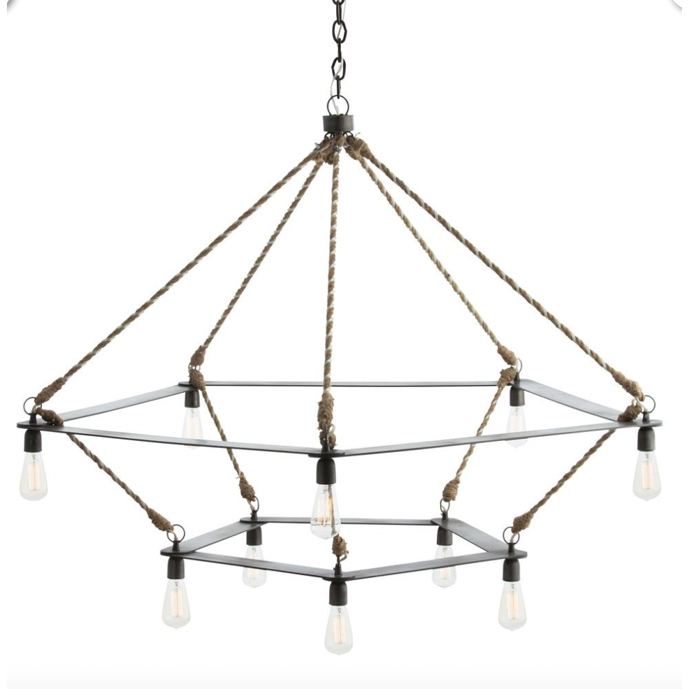 Arteriors, McIntyre Two Tiered Chandelier