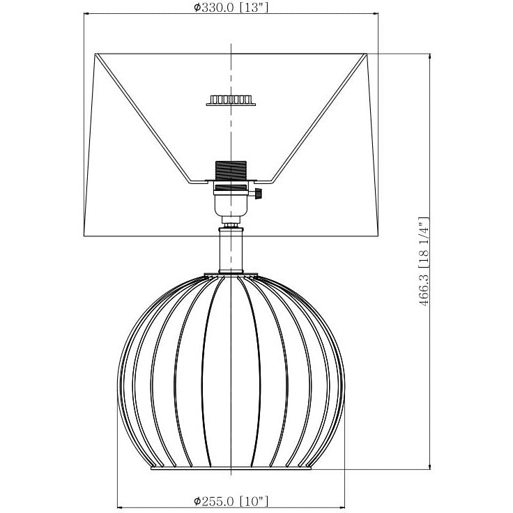 Surya, Melange Table Lamp