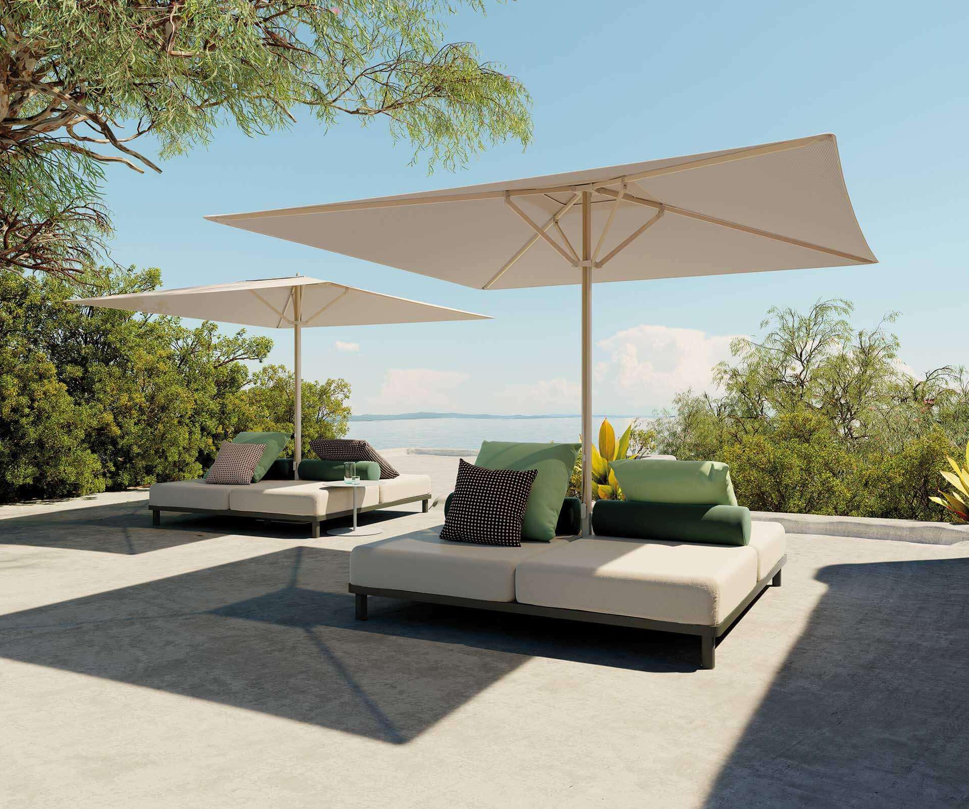 Kettal, Meteo Daybed Base Parasol