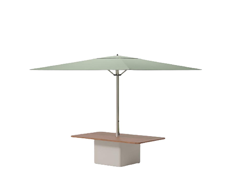 Kettal, Meteo Steel Centre Table Base Parasol