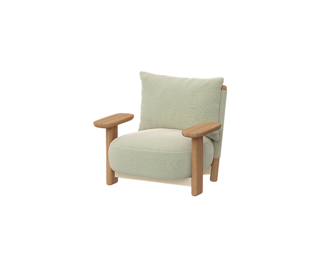 Vondom, Milos Wood Lounge Chair